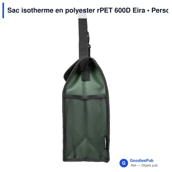 Sac isotherme personnalisable Eira avec logo - 5 L en polyester - Image 5