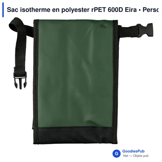 Sac isotherme personnalisable Eira avec logo - 5 L en polyester - Image 6