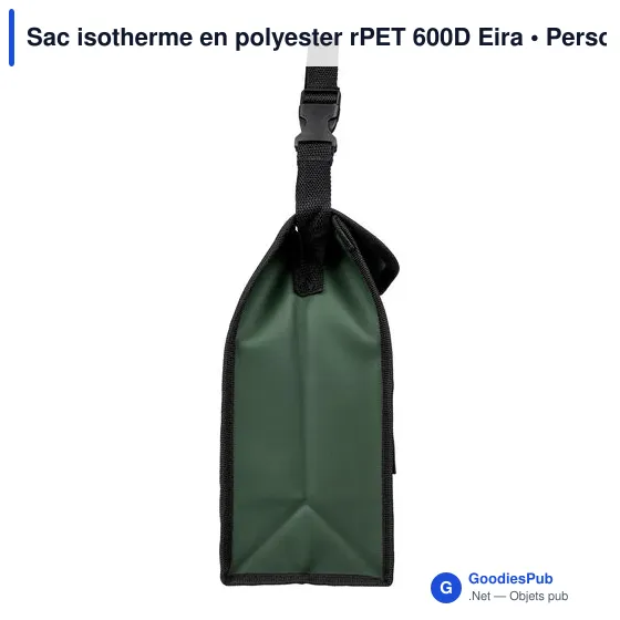 Sac isotherme personnalisable Eira avec logo - 5 L en polyester - Image 8