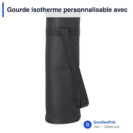 Gourde isotherme personnalisable avec logo pour entreprises