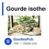 Gourde isotherme personnalisable avec logo pour entreprises - Miniature 12