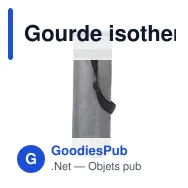 Gourde isotherme personnalisable avec logo pour entreprises - Miniature 7