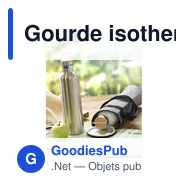 Gourde isotherme personnalisable avec logo pour entreprises - Miniature 10