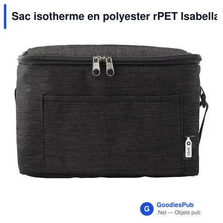 Sac isotherme en polyester rPET Isabella