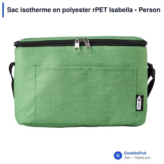Sac isotherme en polyester rPET Isabella - Image 11