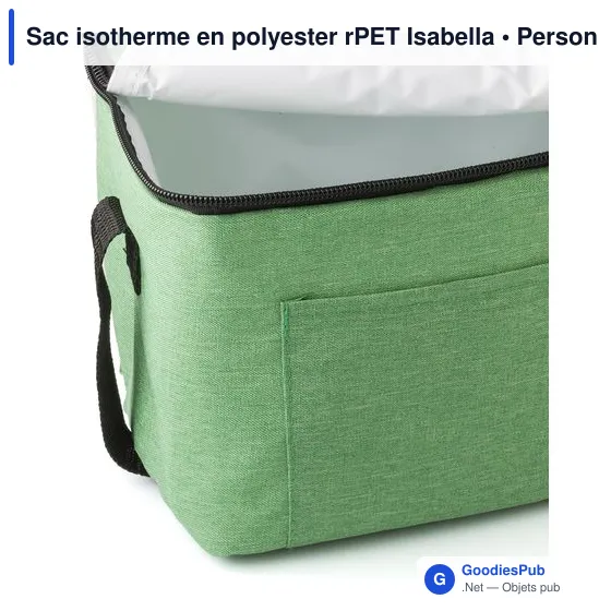 Sac isotherme en polyester rPET Isabella - Image 12