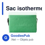 Sac isotherme en polyester rPET Isabella - Miniature 7