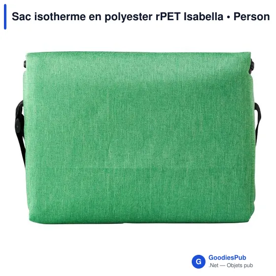 Sac isotherme en polyester rPET Isabella - Image 7