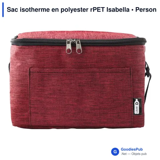 Sac isotherme en polyester rPET Isabella - Image 9