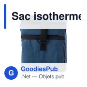 Sac isotherme personnalisable Troy avec logo - Polyester rPET - Miniature 4