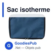 Sac isotherme personnalisable Troy avec logo - Polyester rPET - Miniature 10