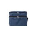 Variante bleu - Sac isotherme personnalisable Troy avec logo - Polyester rPET
