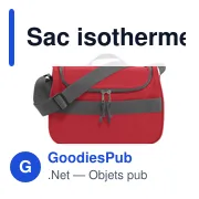 Sac isotherme personnalisable en polyester Siti avec logo - Miniature 2