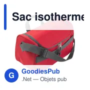 Sac isotherme personnalisable en polyester Siti avec logo - Miniature 4