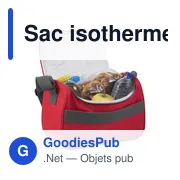 Sac isotherme personnalisable en polyester Siti avec logo - Miniature 5