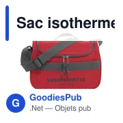 Sac isotherme personnalisable en polyester Siti avec logo - Miniature 6