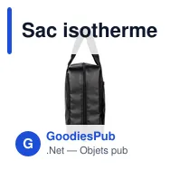 Sac isotherme personnalisable Tanja avec logo - Idéal pour entreprises - Miniature 3
