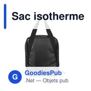 Sac isotherme personnalisable Tanja avec logo - Idéal pour entreprises - Miniature 5