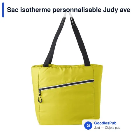 Sac isotherme personnalisable Judy avec logo pour vos événements