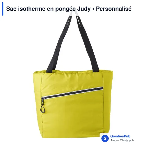 Sac isotherme personnalisable Judy avec logo pour vos événements - Image 1