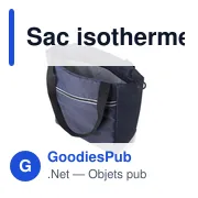 Sac isotherme personnalisable Judy avec logo pour vos événements - Miniature 3