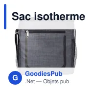 Sac isotherme personnalisable Atlas avec logo - idéal pour vos événements - Miniature 1