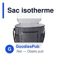 Sac isotherme personnalisable Atlas avec logo - idéal pour vos événements - Miniature 3