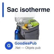 Sac isotherme personnalisable Atlas avec logo - idéal pour vos événements - Miniature 9