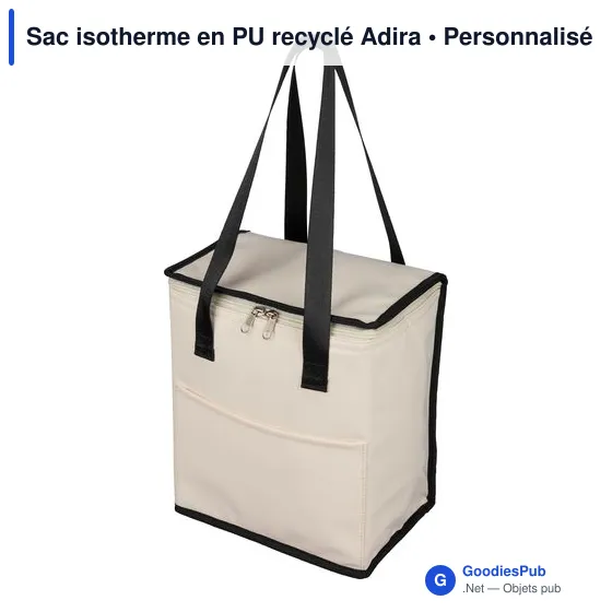 Sac isotherme en PU recyclé Adira - Image 12
