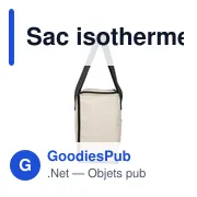 Sac isotherme en PU recyclé Adira - Miniature 16
