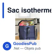 Sac isotherme en PU recyclé Adira - Miniature 19