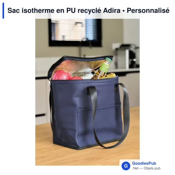 Sac isotherme en PU recyclé Adira - Image 19