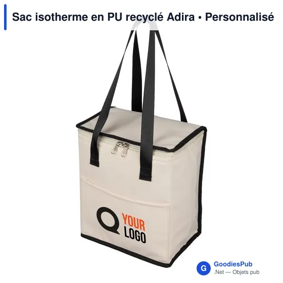 Sac isotherme en PU recyclé Adira - Image 3