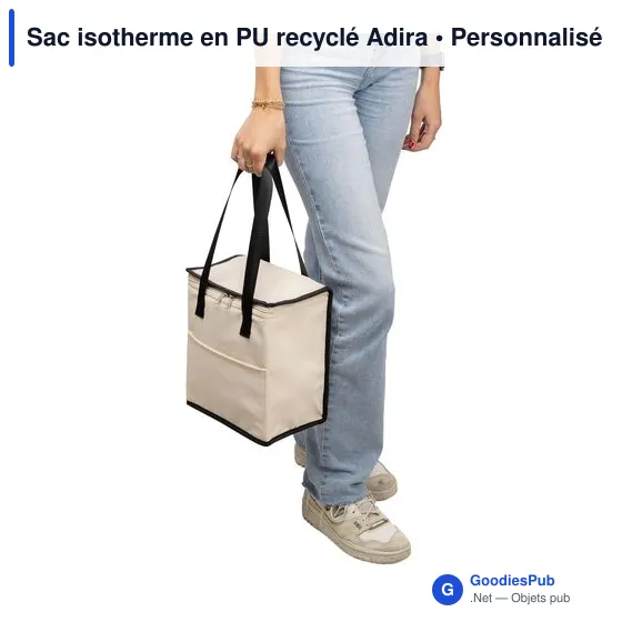 Sac isotherme en PU recyclé Adira - Image 28