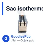 Sac isotherme en PU recyclé Adira - Miniature 8