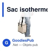 Sac isotherme en PU recyclé Adira - Miniature 9