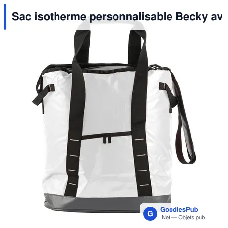 Sac isotherme personnalisable Becky avec logo - Idéal pour vos événements