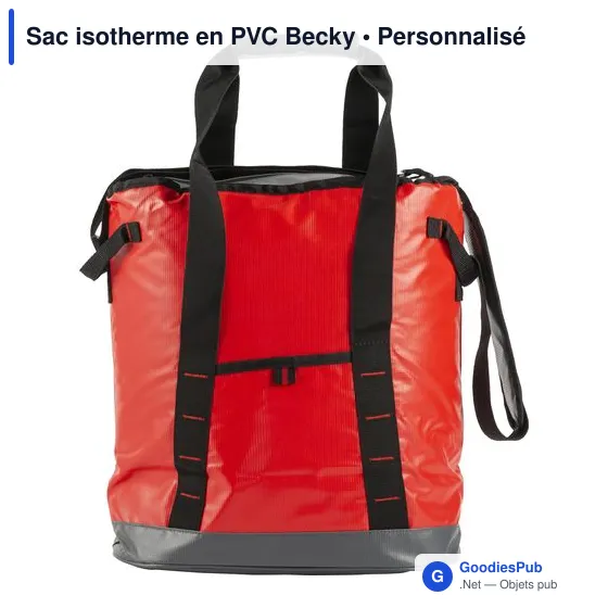 Sac isotherme personnalisable Becky avec logo - Idéal pour vos événements - Image 2