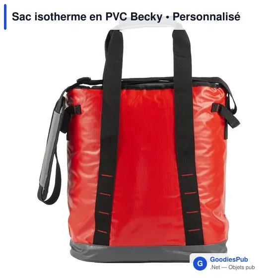 Sac isotherme personnalisable Becky avec logo - Idéal pour vos événements - Image 12