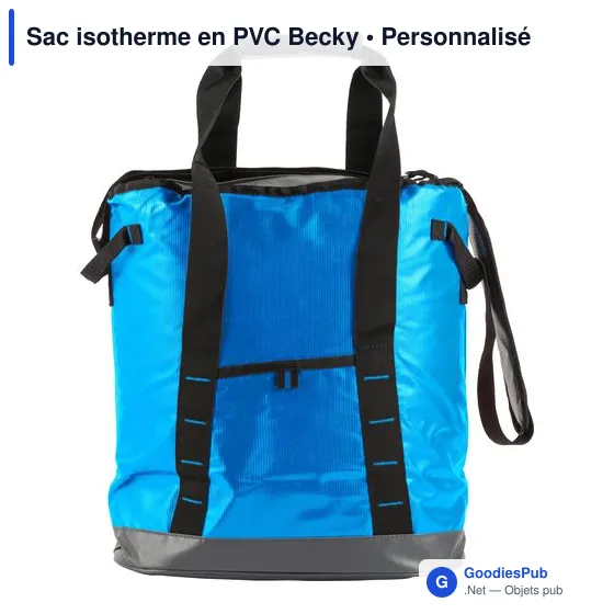Sac isotherme personnalisable Becky avec logo - Idéal pour vos événements - Image 10