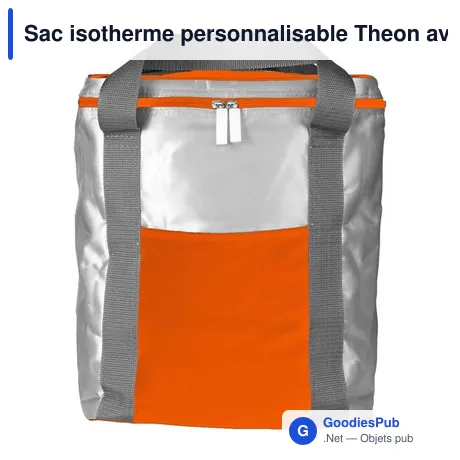Sac isotherme personnalisable Theon avec logo pour entreprises