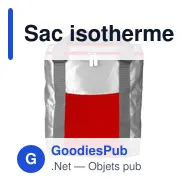 Sac isotherme personnalisable Theon avec logo pour entreprises - Miniature 4