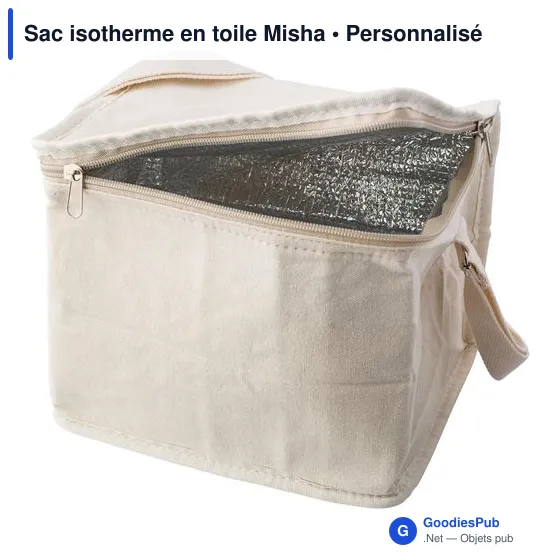 Sac isotherme personnalisable Misha avec logo pour vos événements - Image 2