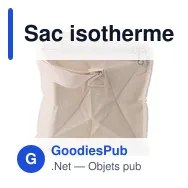 Sac isotherme personnalisable Misha avec logo pour vos événements - Miniature 3
