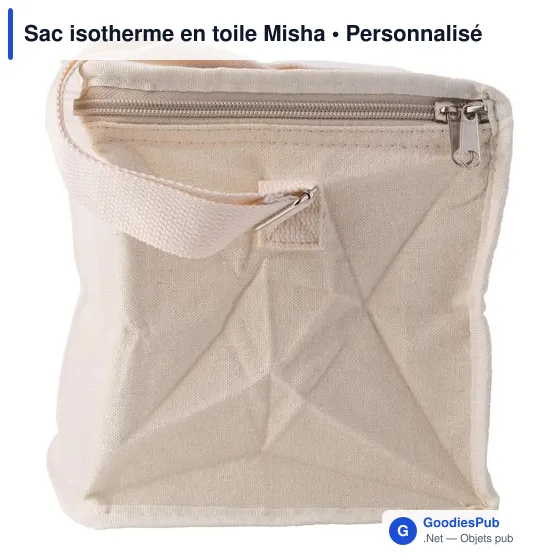 Sac isotherme personnalisable Misha avec logo pour vos événements - Image 3