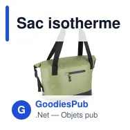 Sac isotherme personnalisable étanche IPX6 en PVC avec logo - Adventure - Miniature 3