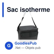 Sac isotherme personnalisable en R-PET 8 L avec logo - Liam - Miniature 2
