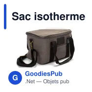 Sac isotherme personnalisable 12 litres en toile avec logo - Orrefors Hunting - Miniature 2