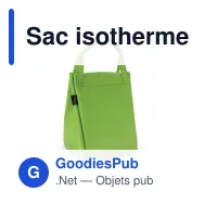 Sac isotherme personnalisable pliable avec tapis de pique-nique avec logo - 2 en 1 - Miniature 6