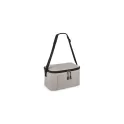 Variante Gris - Sac isotherme personnalisable 6 canettes en R-PET 600D avec logo - 5 L
